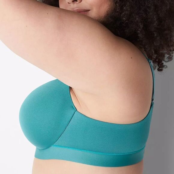Comfort Bliss Lightly Lined Balconette Bra Brittney Blue 46DDD - Picture 5 of 9